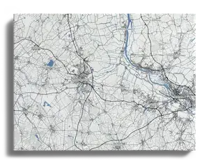 Crea tu mapa personal de cualquier lugar, un regalo único y decorativo
