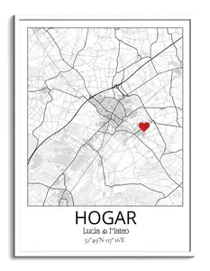 Mapa Personalizado de Tu Hogar: Marca y Personaliza Tu Lugar Especial