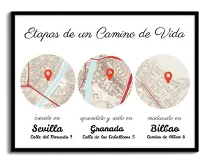 Crea tu mapa vital personalizado: celebre tus etapas importantes