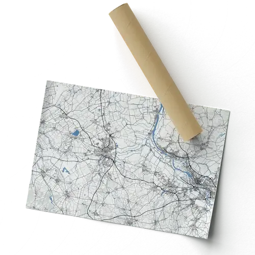 Crea tu mapa personal de cualquier lugar, un regalo único y decorativo