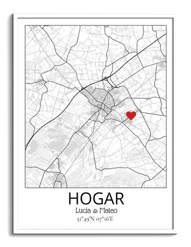 Mapa Personalizado de Tu Hogar: Marca y Personaliza Tu Lugar Especial