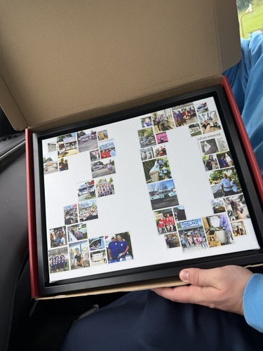 Foto del cliente Charla para la valoración Fotocollage como descarga